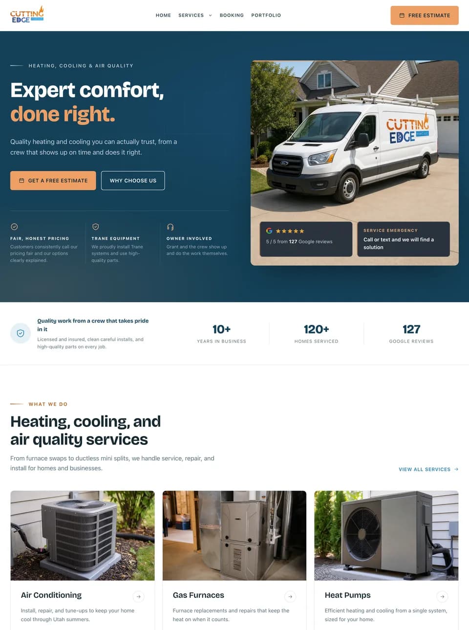 The same business after the rebuild